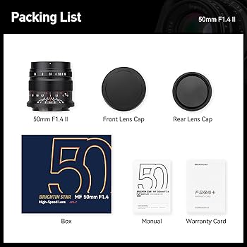 キリン　富士 50th Anniversary Edition Amazon.com : Brightin Star 50mm F1.4 Manual Focus Prime Lens