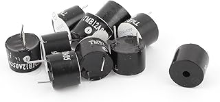 Aexit 10Pcs 12mmx9.5mm Security & Surveillance Active Buzzer Alarm Ringer Continuous Beep DC Horns & Sirens 5V 85dB