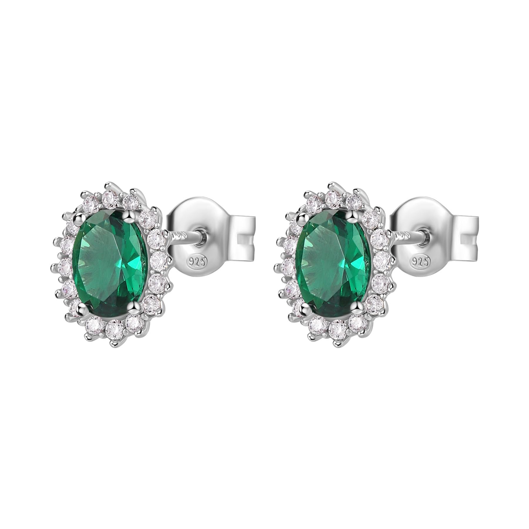 Brosway Orecchini Donna a Lobo in Argento | Orecchini A Lobo Con Life Green | Collezione FANCY - FLG14