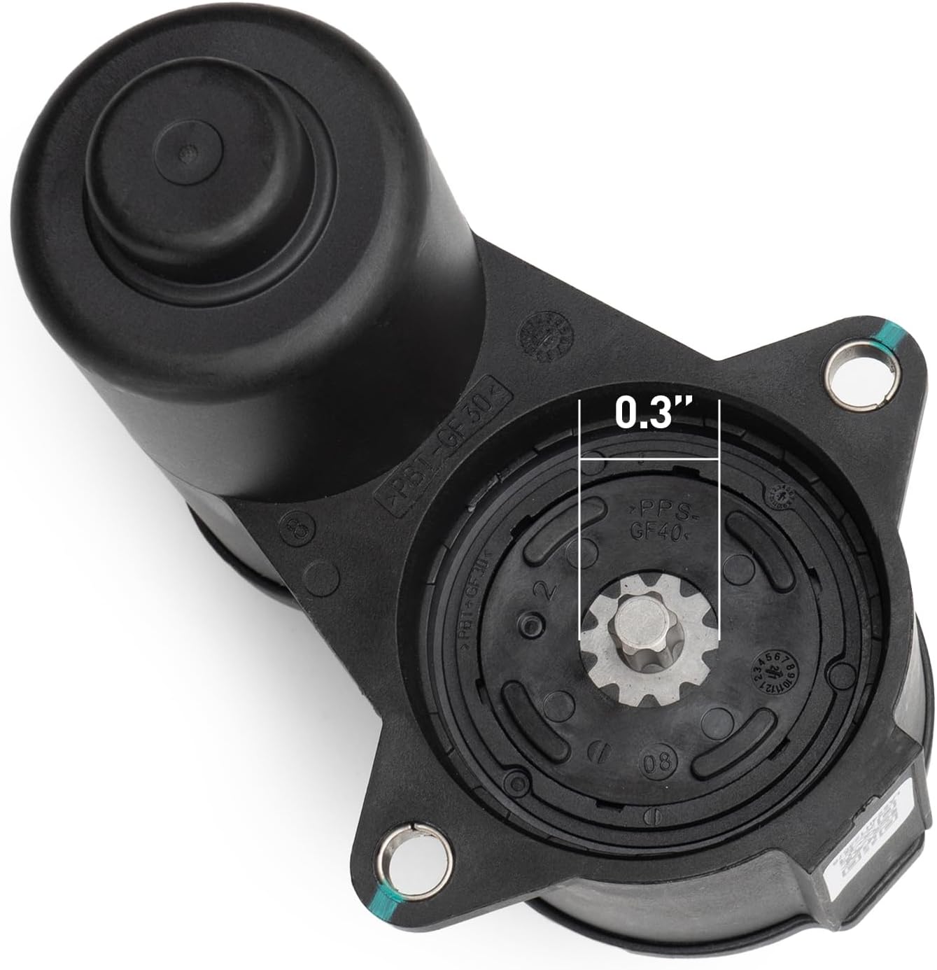 3C0998281B Parking Brake Actuator 6teech 7.5mm Compatible with Volkswagen Passat 2006-2007 2.0L 3.6L.