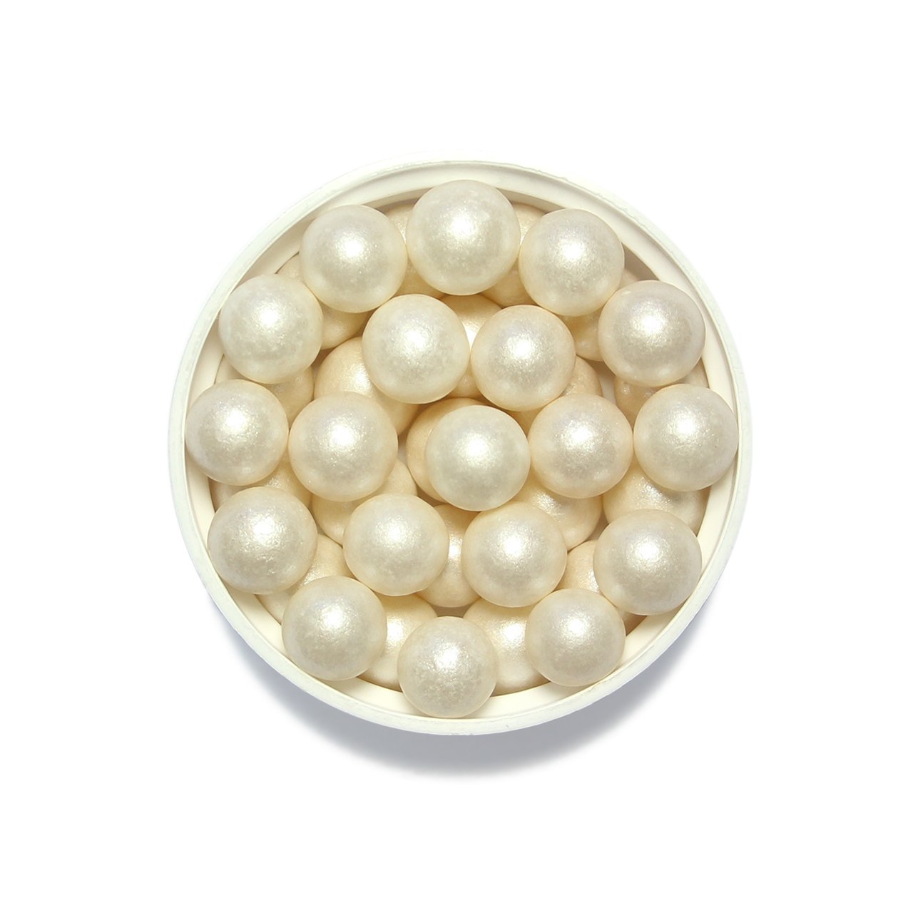 PME Large White Edible Sugar Pearls, 3 Ounce