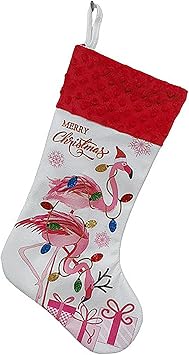 18 inch Personalized Christmas Stocking Christmas Stockings Custom Christmas Stockings Large Christmas Stockings for Holiday Christmas Home Party Hanging Decor B