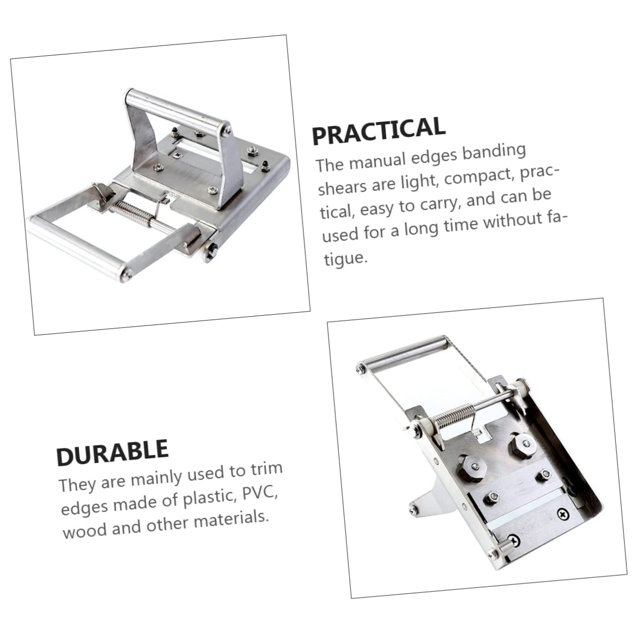 Tofficu End Cutter Woodworking Trimmer Banding Trimmer Tool Edge Banding Shears Multi-Functional Machine