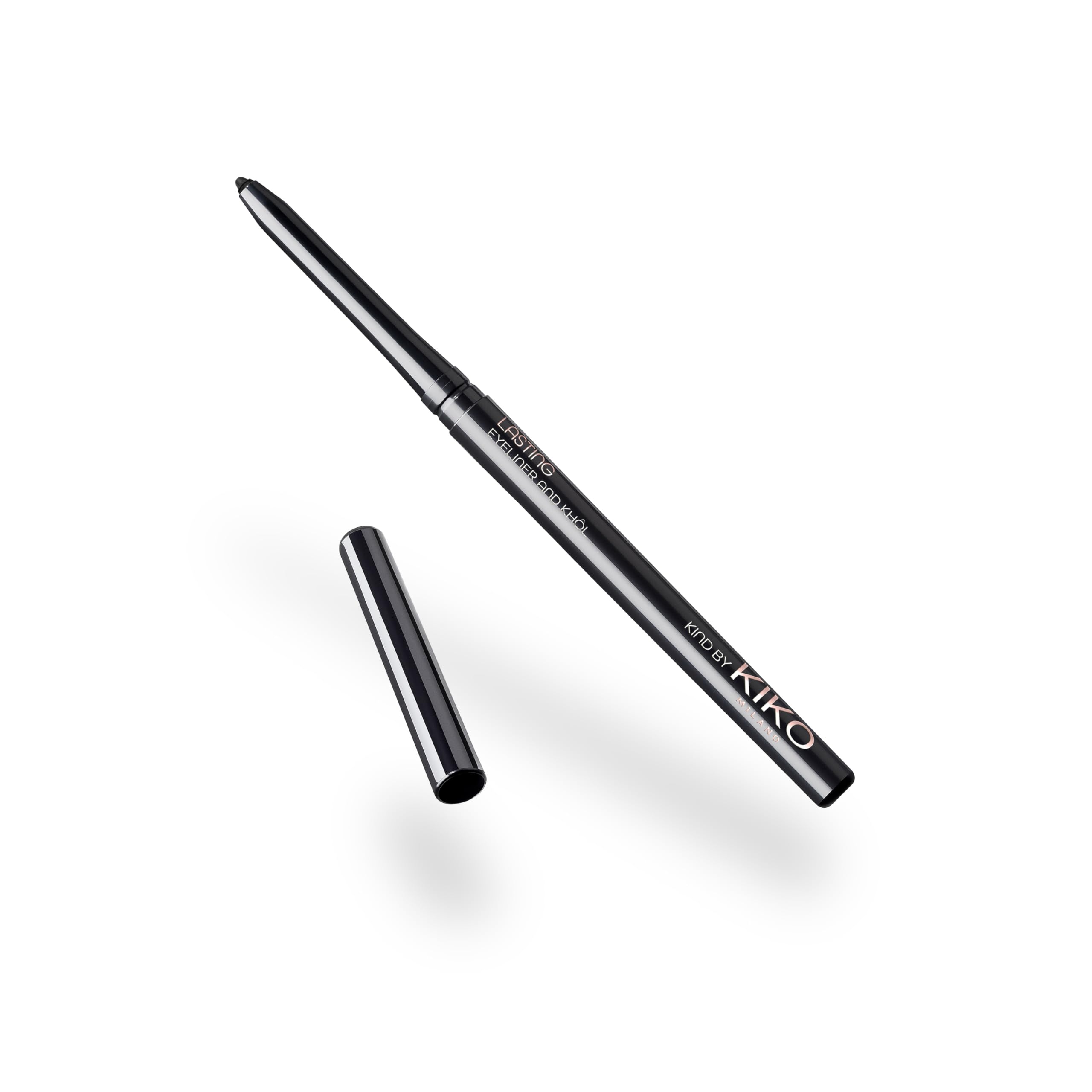KIKO Milano Kind by KIKO Lasting Eyeliner &Khol 01, Eye Pencil For The Waterline And Outer Eye, NATURE'S INK (BLACK) 01 - Image 3