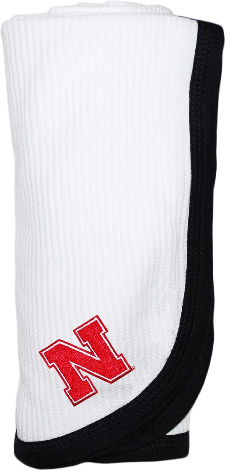 Creative Knitwear Nebraska Huskers Thermal Swaddling Blanket