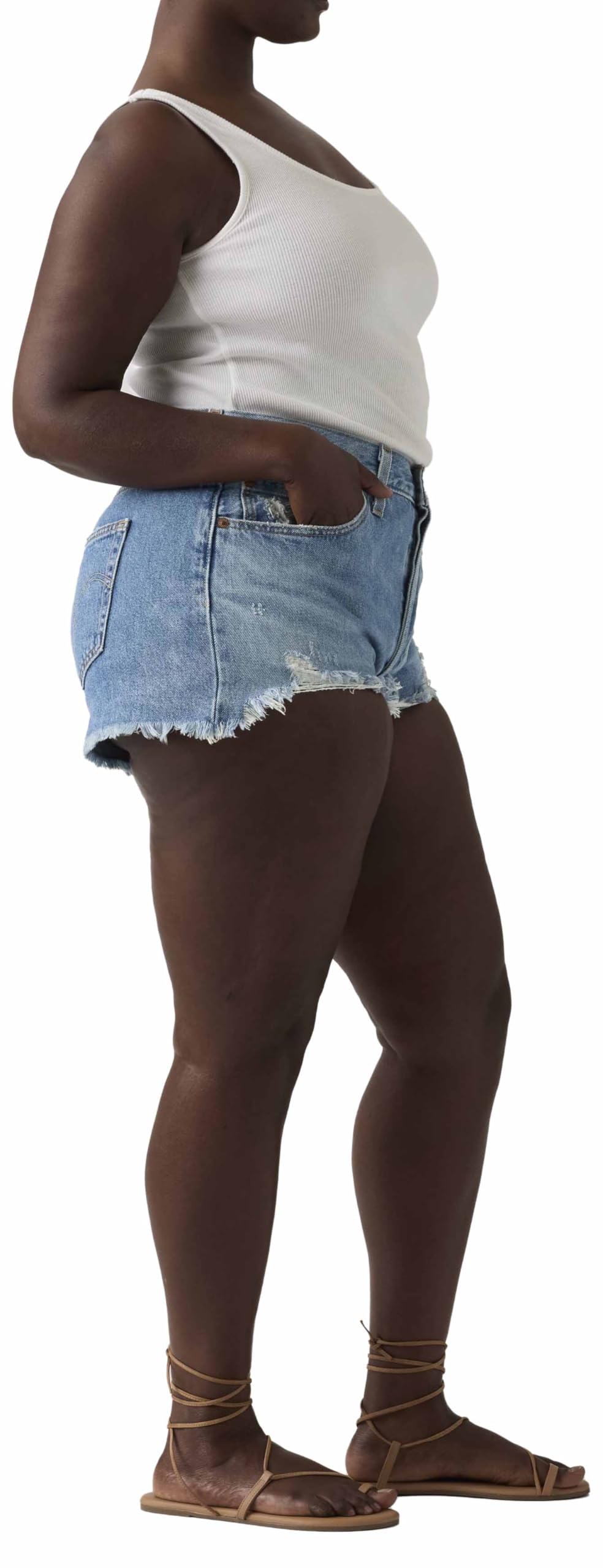 Levi's 501 Original Short - Shorts - Short en Denim - Femme