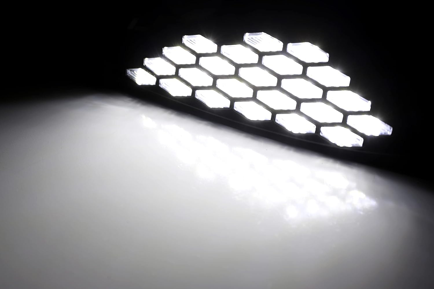 iJDMTOY Bumper Vertical Mesh Insert Fit Switchback LED Daytime Running Light Kit Compatible With 2021-up Toyota Sienna XSE models ONLY, White LED DRL & Amber LED Sequential Turn Signal Feature
