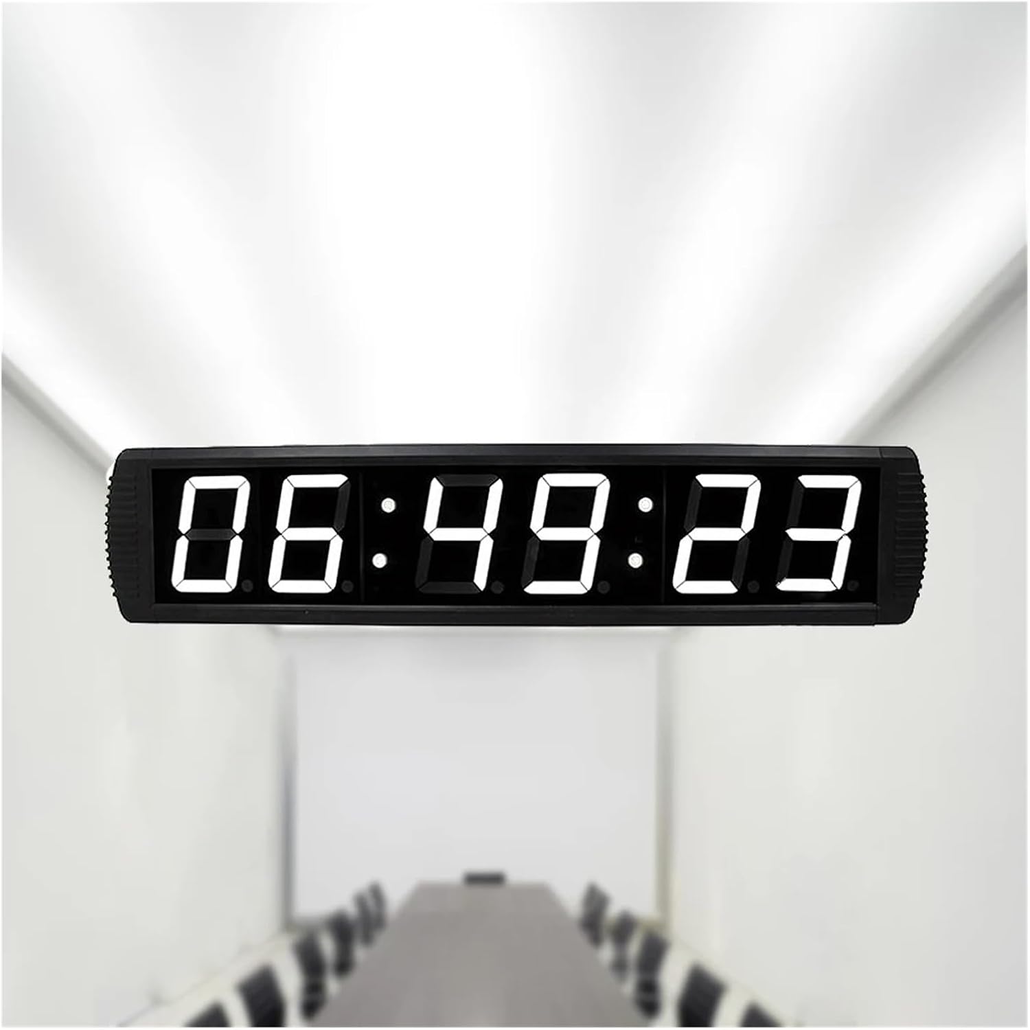 屋内アルミニウム合金 LED 壁掛け時計、デジタル カウントダウン タイマー、HH MM SS、4 インチ 屋内アルミニウム合金 LED  壁掛け時計、デジタル カウントダウン タイマー、HH MM SS、4 インチ 屋内アルミニウム合金 LED 壁掛け時計、デジタル カウントダウン  タイマー ...