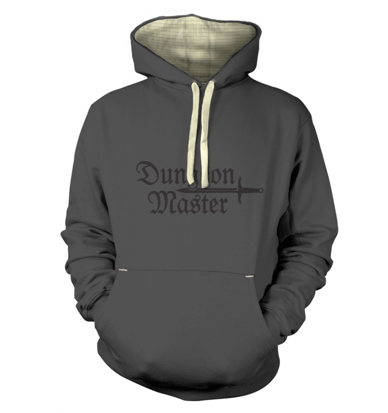 Dungeon Master Hoodie (premium) - Graphite XX Large (51" Chest)