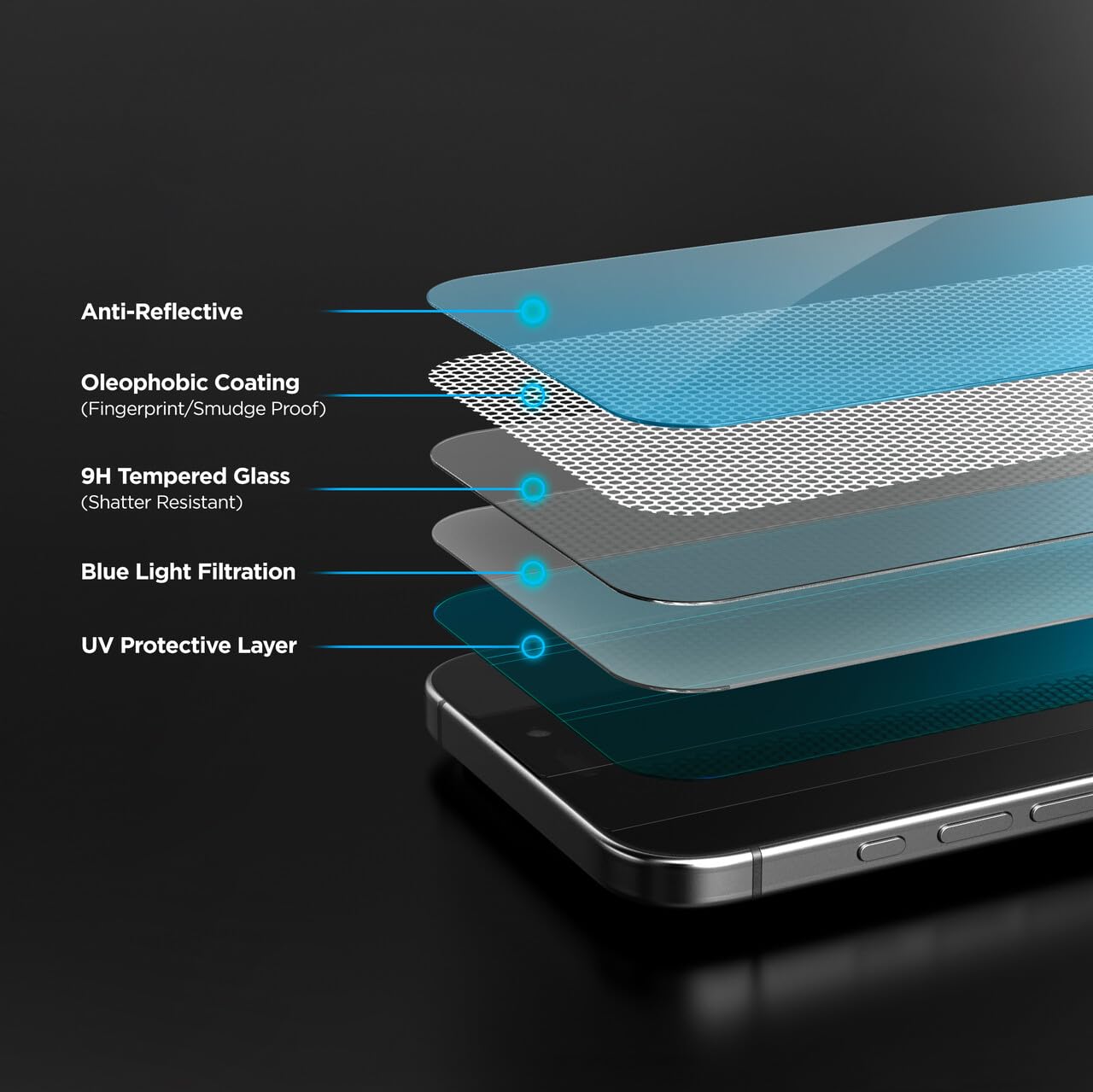 VETRO TEMPERATO WIGENTO Pellicola Protettiva per iPhone 13 Pro | Antigraffio, Antiriflesso - Facile