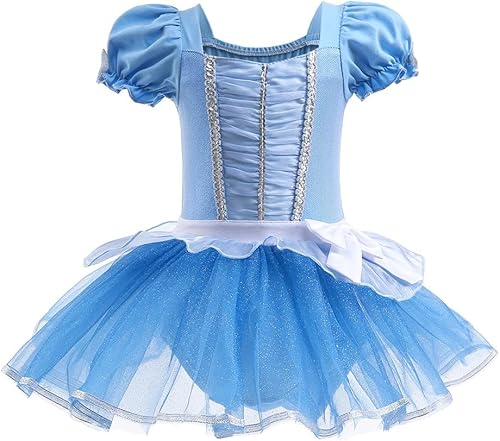Vestido de tul de bailarina princesa para disfraces de Halloween para niñas pequeñas, trajes de fiesta de cumpleaños, Navidad, cosplay, trajes