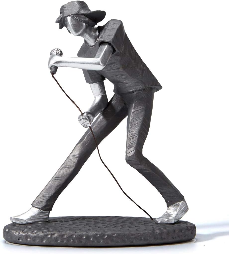 HAUCOZE Musician Statue Music Figurine Gift Modern Home Decor 8.7 Inch
