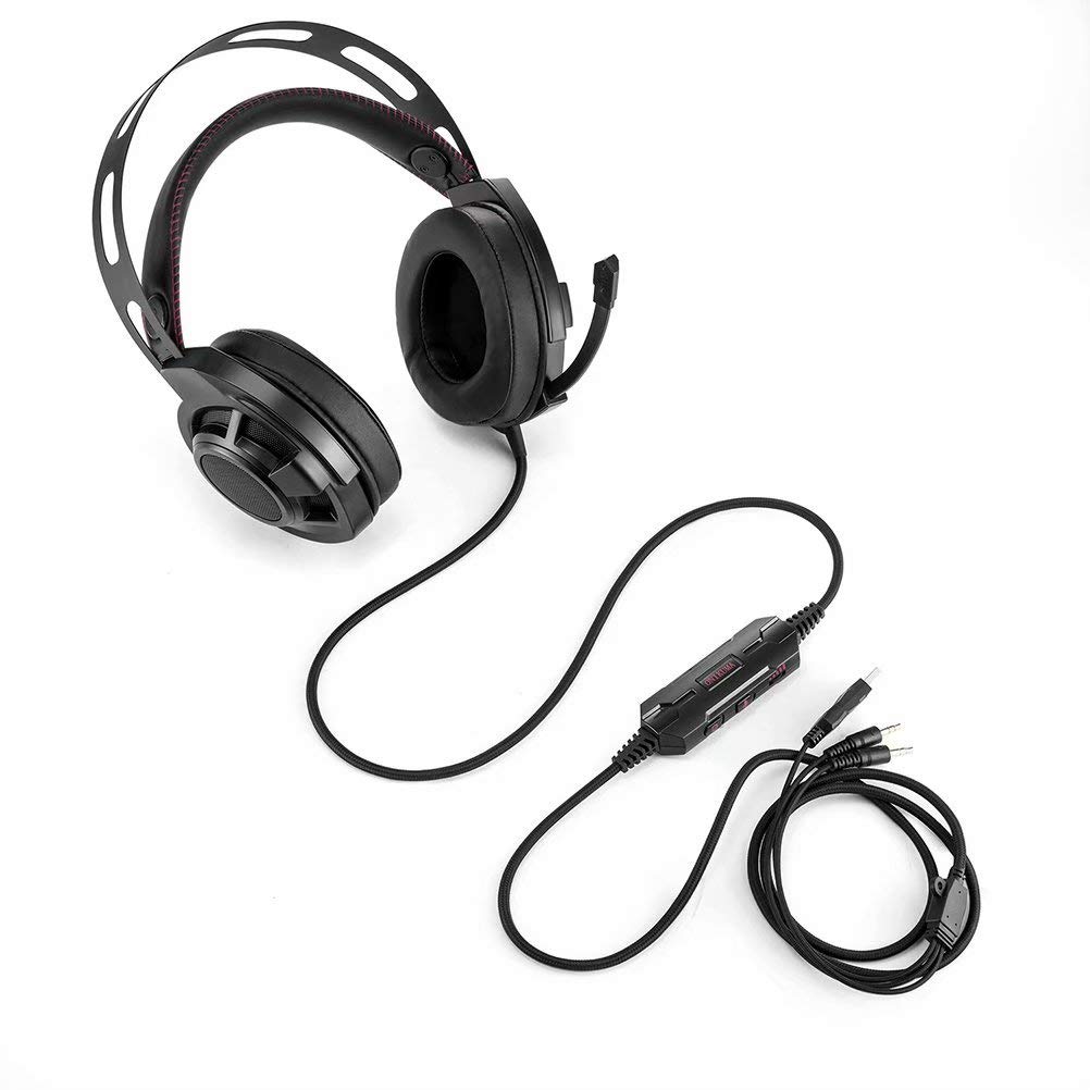 Haute Qualité Stéréo Basse Ordinateur Gaming Écouteurs Casque Écouteur Avec Microphone Pour PC Téléphone Jeu D'ordinateur pour le Jeu