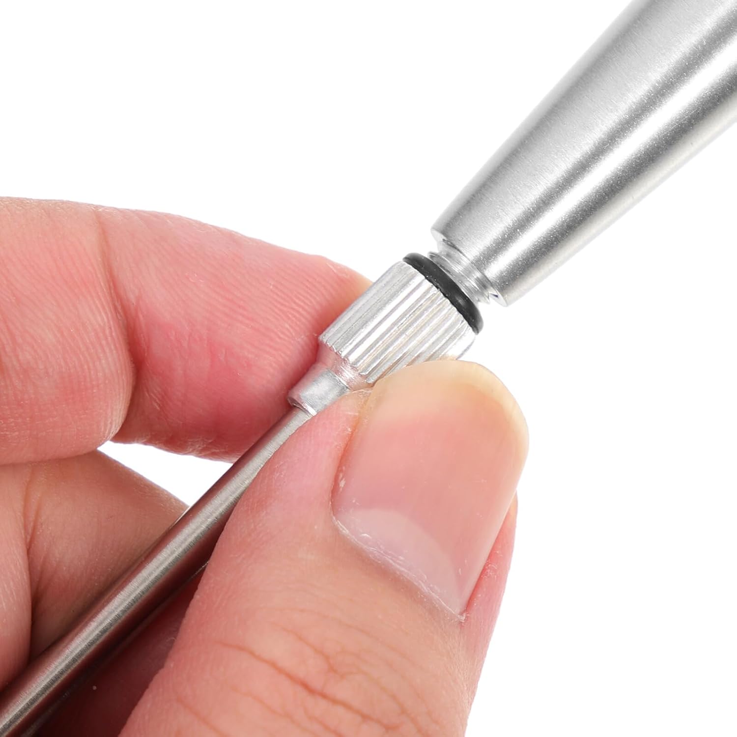 Ipetboom Stainless Steel Turkey Injector with Dual-needle and Cleaning Brush Compact Food Injector for Meat Marinade Convenient Kitchen Gadget for Bbq Thanksgiving and Holiday Cooking