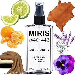 MIRIS No. 461443, Inspired by My Land, Long-Lasting Eau de Parfum for Men, Spray 3.4 Fl Oz / 100 ml