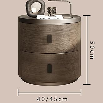 Mid Century Modern Nightstands with Storage for Living Room and Bedroom - Small Spaces (40 * 50CM)