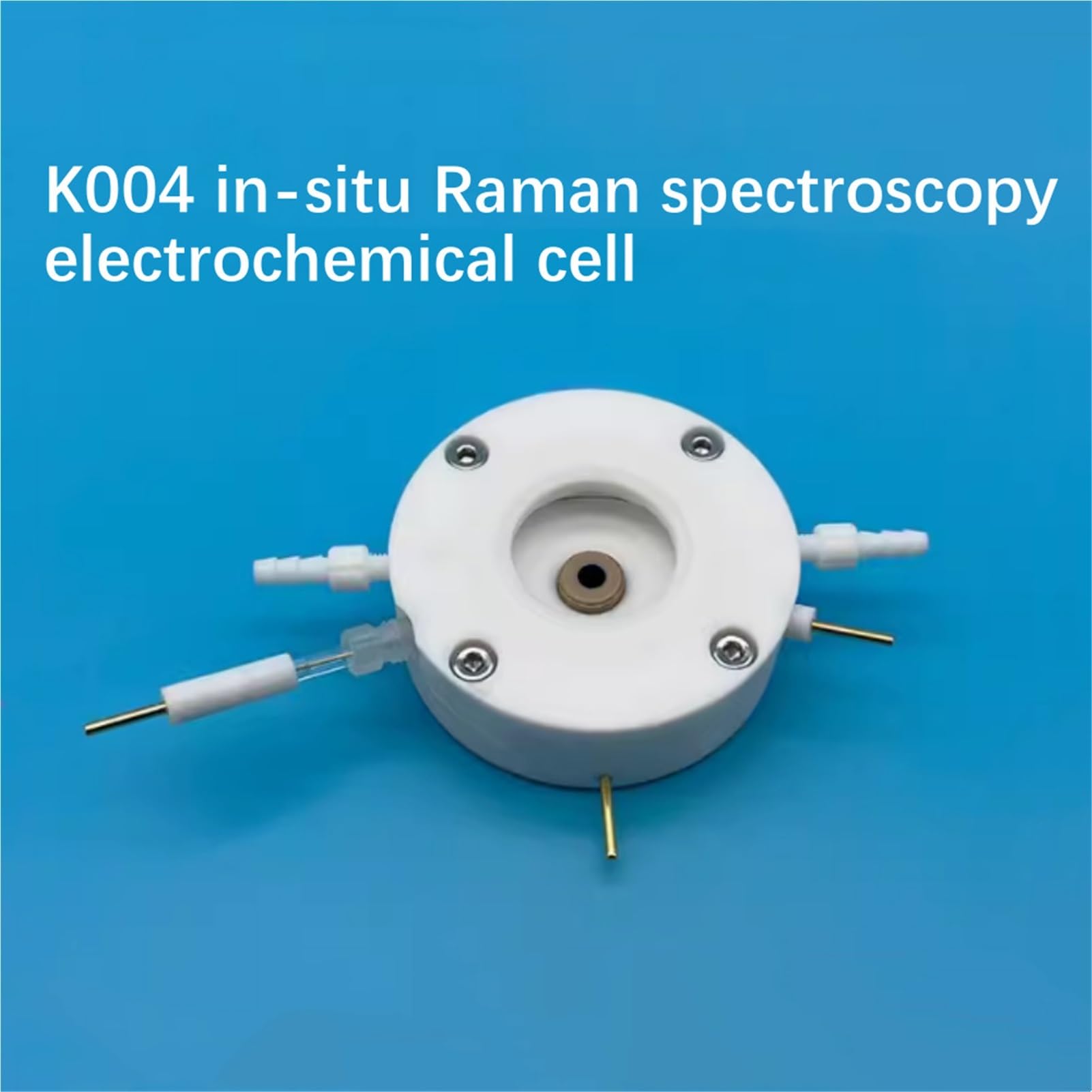 sujeniir K004 Raman Spectroscopy electrochemical Cell photoelectrochemical Electrolysis Cell Three Electrode System