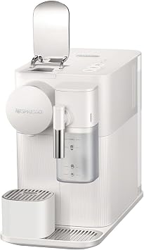 Nespresso Lattissima One Original Espresso Machine with Milk Frother by DeLonghi, Silky White