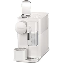 Nespresso Lattissima One Original Espresso Machine with Milk Frother by De'Longhi, Silky White
