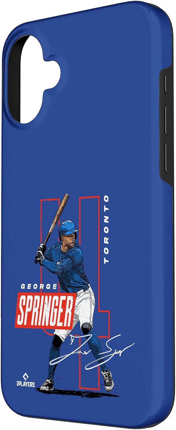 George Springer | MLB Baseball Players| MLBGS201M Case for iPhone 16 Plus