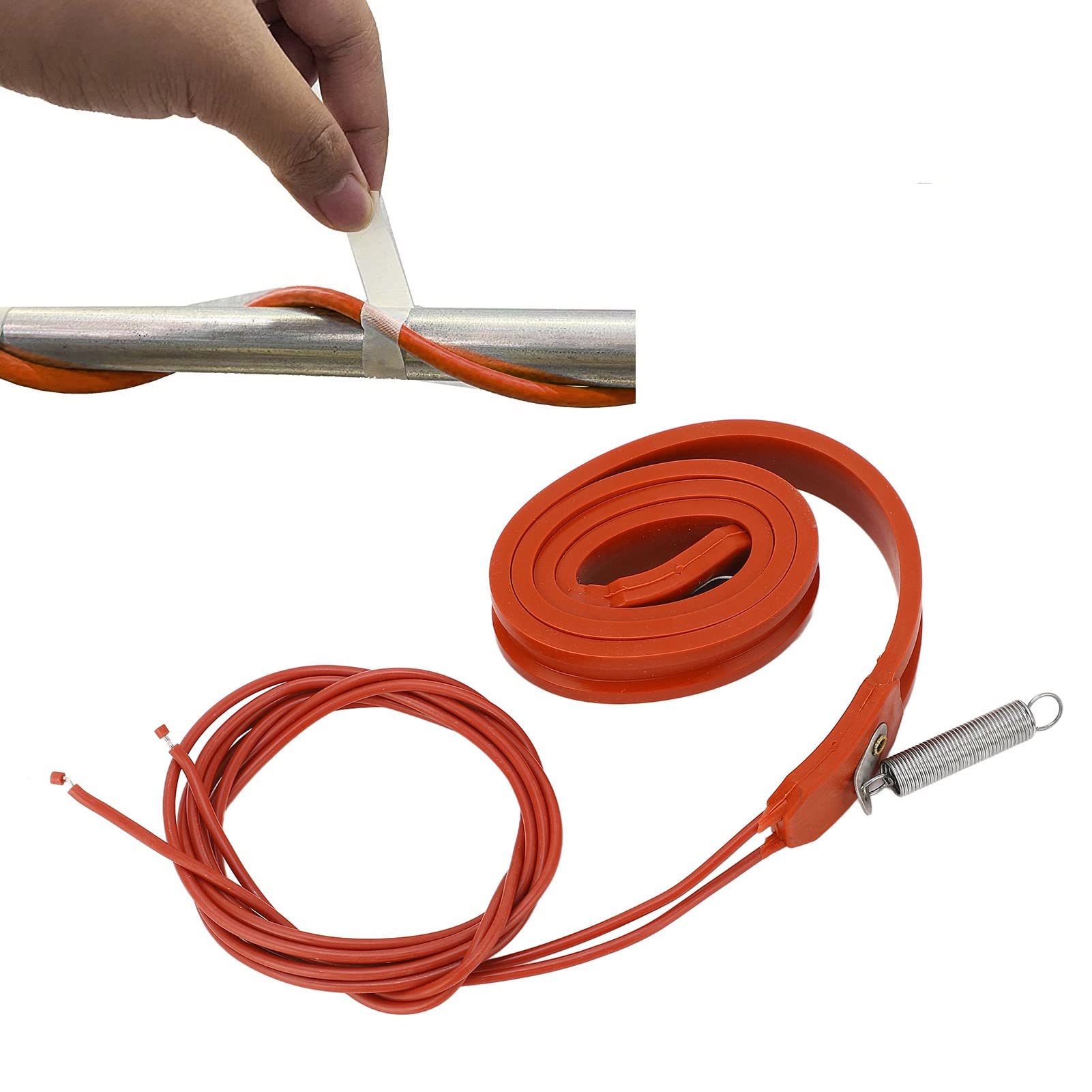AC220V 45W Heizkabel, Selbstregulierendes Isolierheizband, Abtauen, Frostschutzmittel, Wärmeerhaltung, Heizfunktionen Kompressor Heizkabel