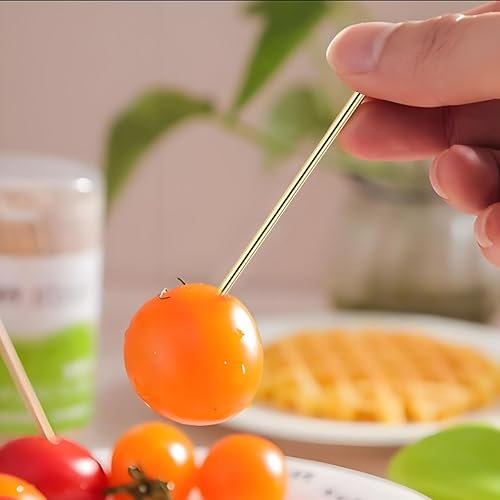 Miniatura 6 de LB-LAIBA Palillos de cóctel de acero inoxidable Martini Olive Picks para Mojitos Bloody Marys Aceitunas Aperitivos Frutas Sándwiches Bebidas