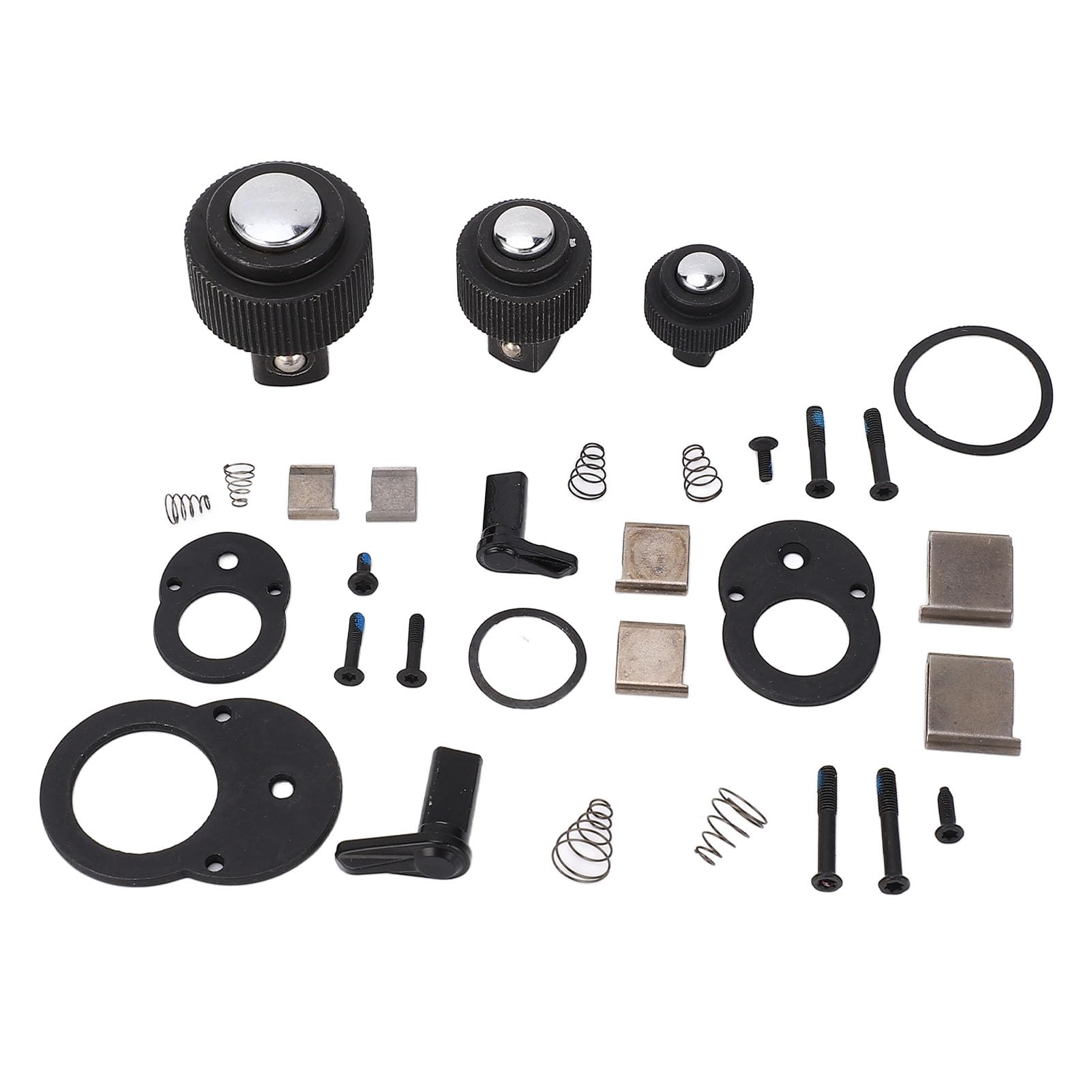 Ausla Kit de Réparation de Tête à Cliquet, Accessoires Complets, Améliore l'efficacité, pour les Besoins de Réparation, avec les Accessoires Nécessaires