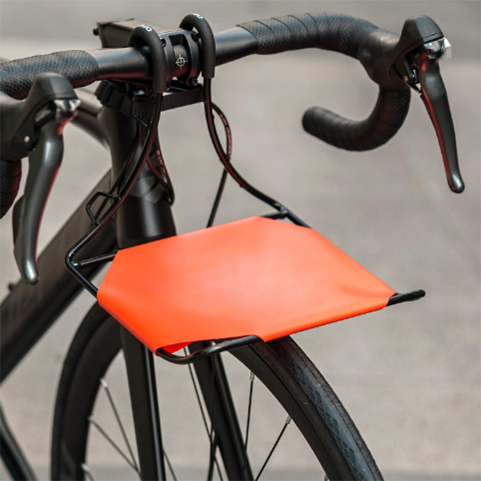 Soporte de carga desmontable para bicicleta, instalación