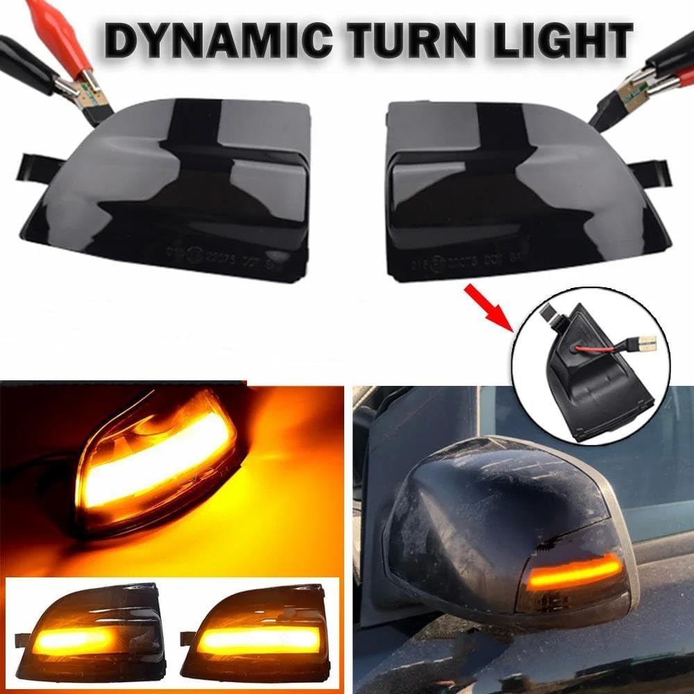 Turn Signal Light for C-MAX for Focus 2 MK2 2004-2008 Turn Signal Blinker Flowing Water Blinker Flashing Light Car Turn Signal Lights
