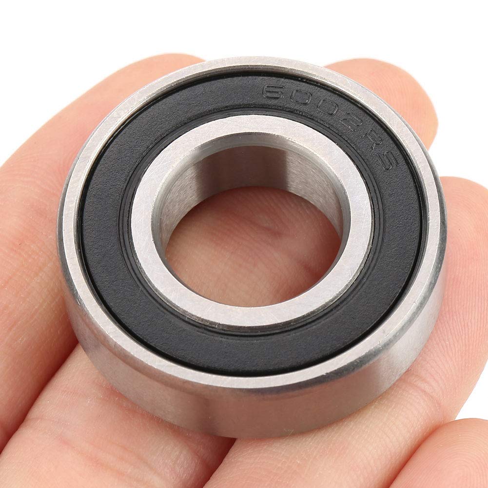 10 Cuscinetti A Sfera 6002-2RS | 15x32x9 Mm, Sigillati In Gomma, In Acciaio, Alta Velocità, Per Fai Da Te E Riparazioni