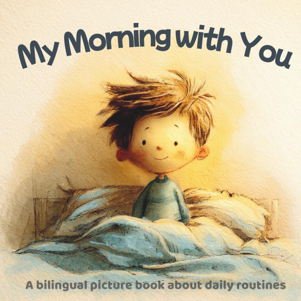My Morning With You / Mi Mañana Contigo: A Bilingual Picture Book About Daily Routines (Spanish Edition)