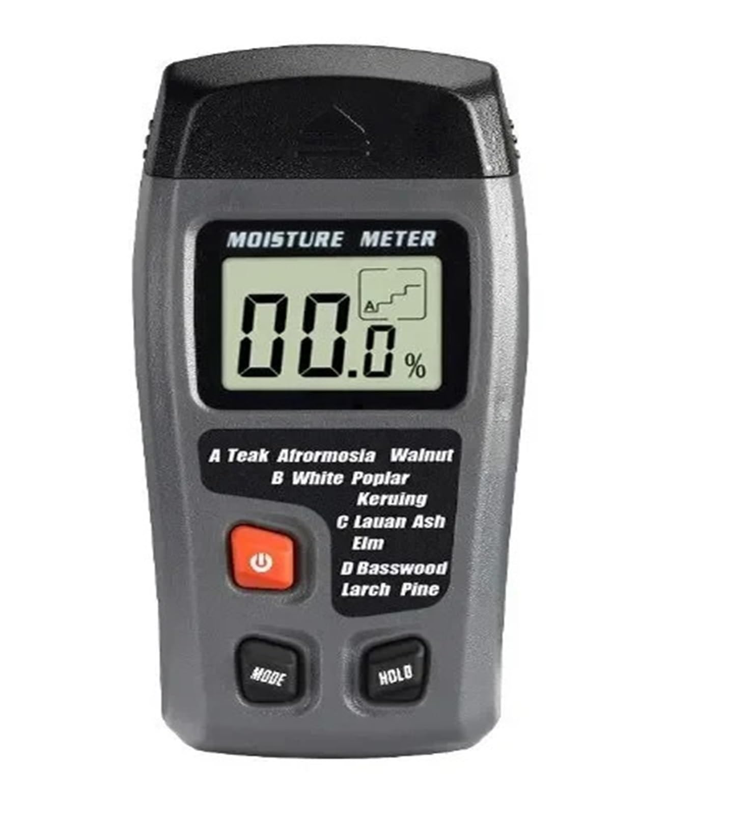 Amrttwy One Color Moisture Meter, Moisture Meter, Hygrometer Large Lcd Display Wood Tester Digital Wall Detector