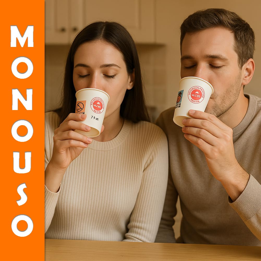 BAKAJI 1000 Bicchieri Monouso Capacità 200 ml per Acqua Bibite Calde e Fredde, Tazza in Carta Usa e Getta Riciclabili x Hotel, B&B, Casa, Feste ed Eventi, Biodegradabili e Ecosostenibili (Bianco)