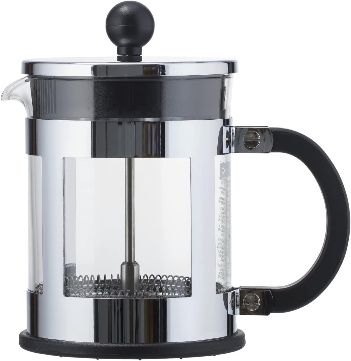 BODUM KENYA 4 Cup Coffee Maker, 0.5 L, Stainless Steel
