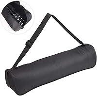 Vista 3 de Bolsa de transporte para trípode con correas para el hombro y asas, lleva trípodes de 17 pulgadas de largo, para soportes ligeros, soportes de pluma