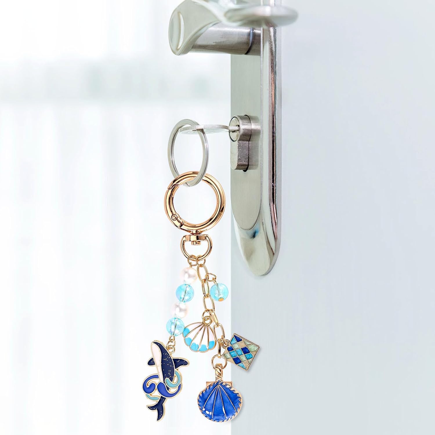 Mikovivi 2pcs Beach Keychain for Women image 5