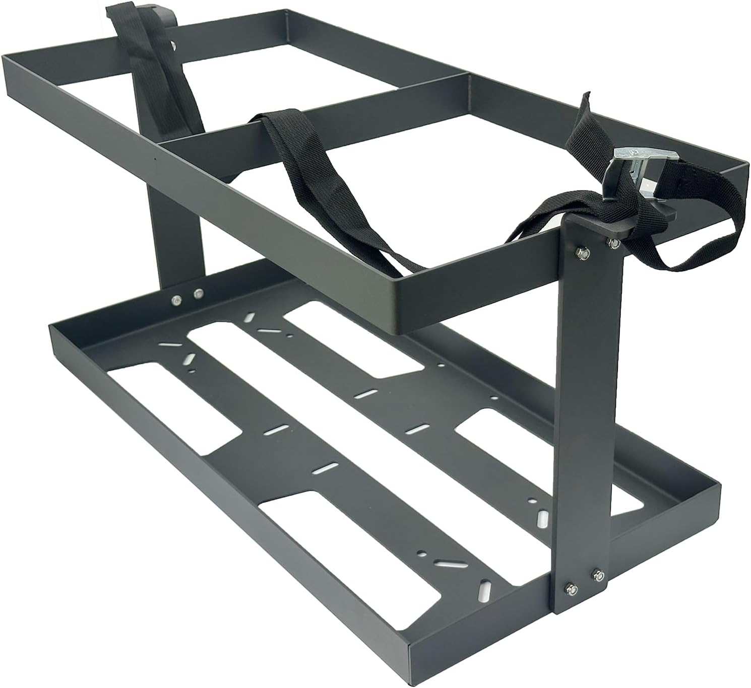 Fuel Jug Container Holder Mount Can Mount fits Two 5 Gallon Fuel Containers, Mouting Bracket Compatible with VP Racing Can 5 Gallon (Holder only)