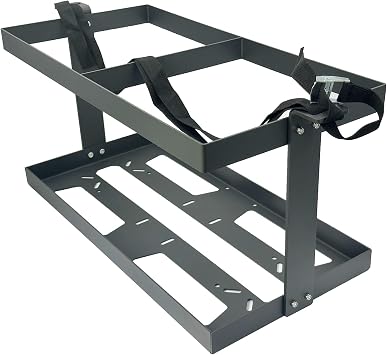 Fuel Jug Container Holder Mount Can Mount fits Two 5 Gallon Fuel Containers, Mouting Bracket Compatible with VP Racing Can 5 Gallon Holder only