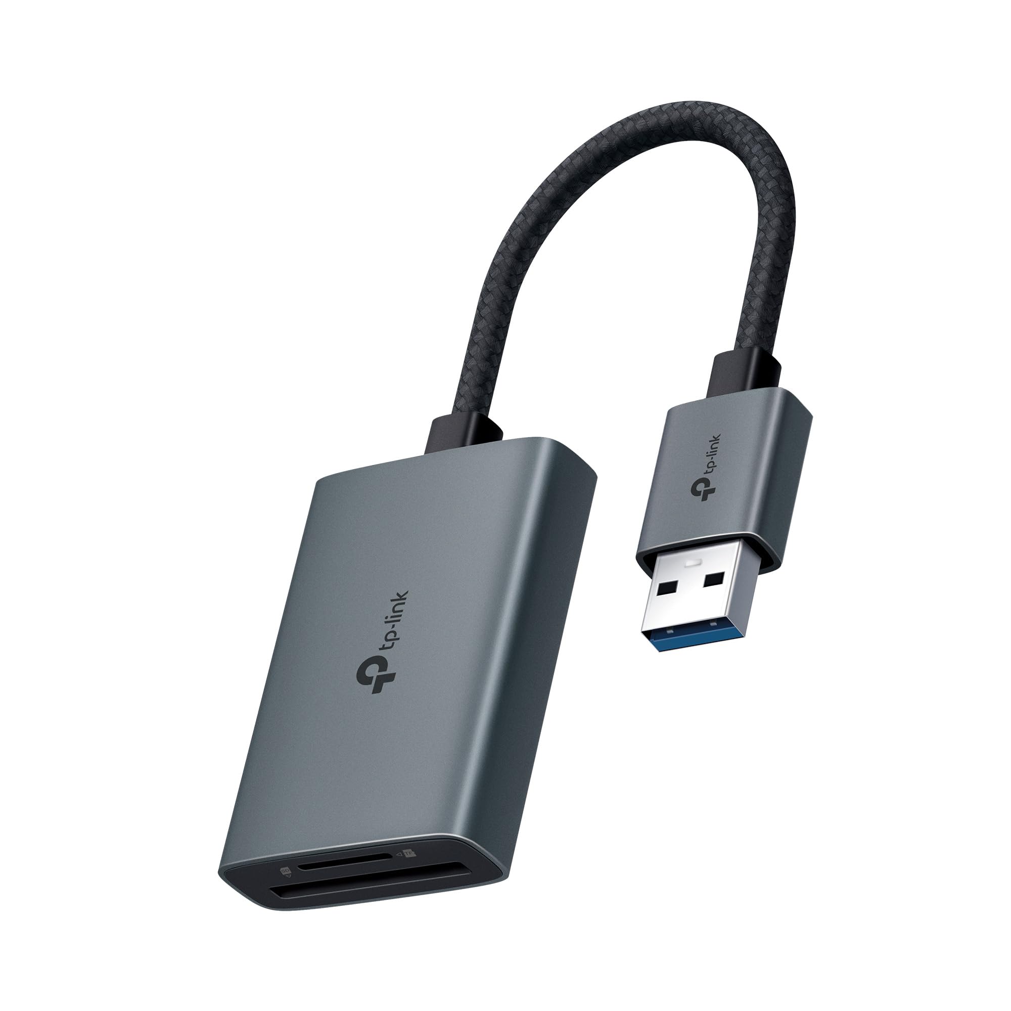 TP-Link USB 3.0 SD & microSD Card Reader (UA430) – Dual Slot, 200MB/s, Plug & Play, Aluminum Alloy, Braided Cable, Compatible with Windows, macOS, iPadOS, ChromeOS, Android-image-40