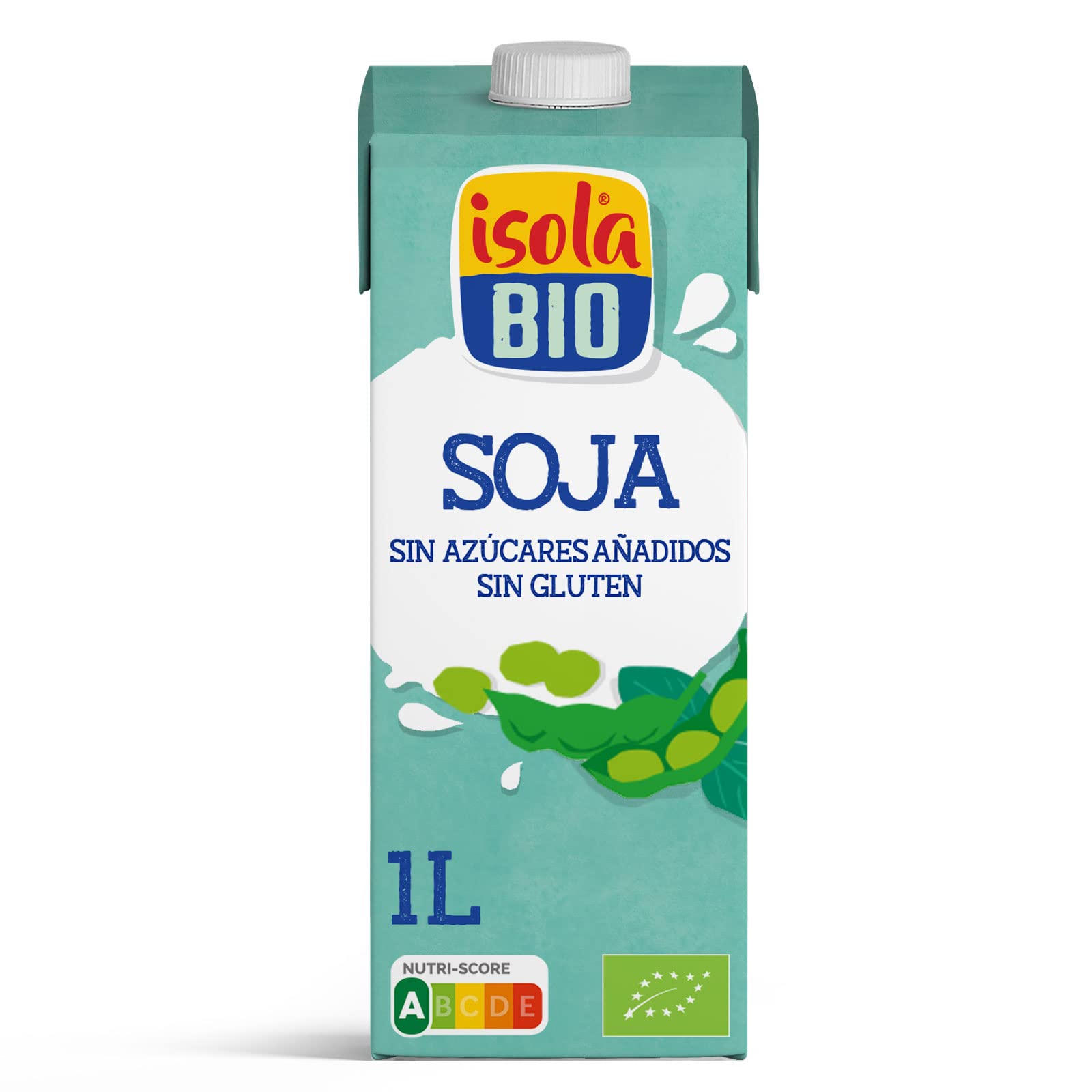 Isola Bio Bebida Ecológica de Soja Sin Azúcar Pack 6x1L Vegano