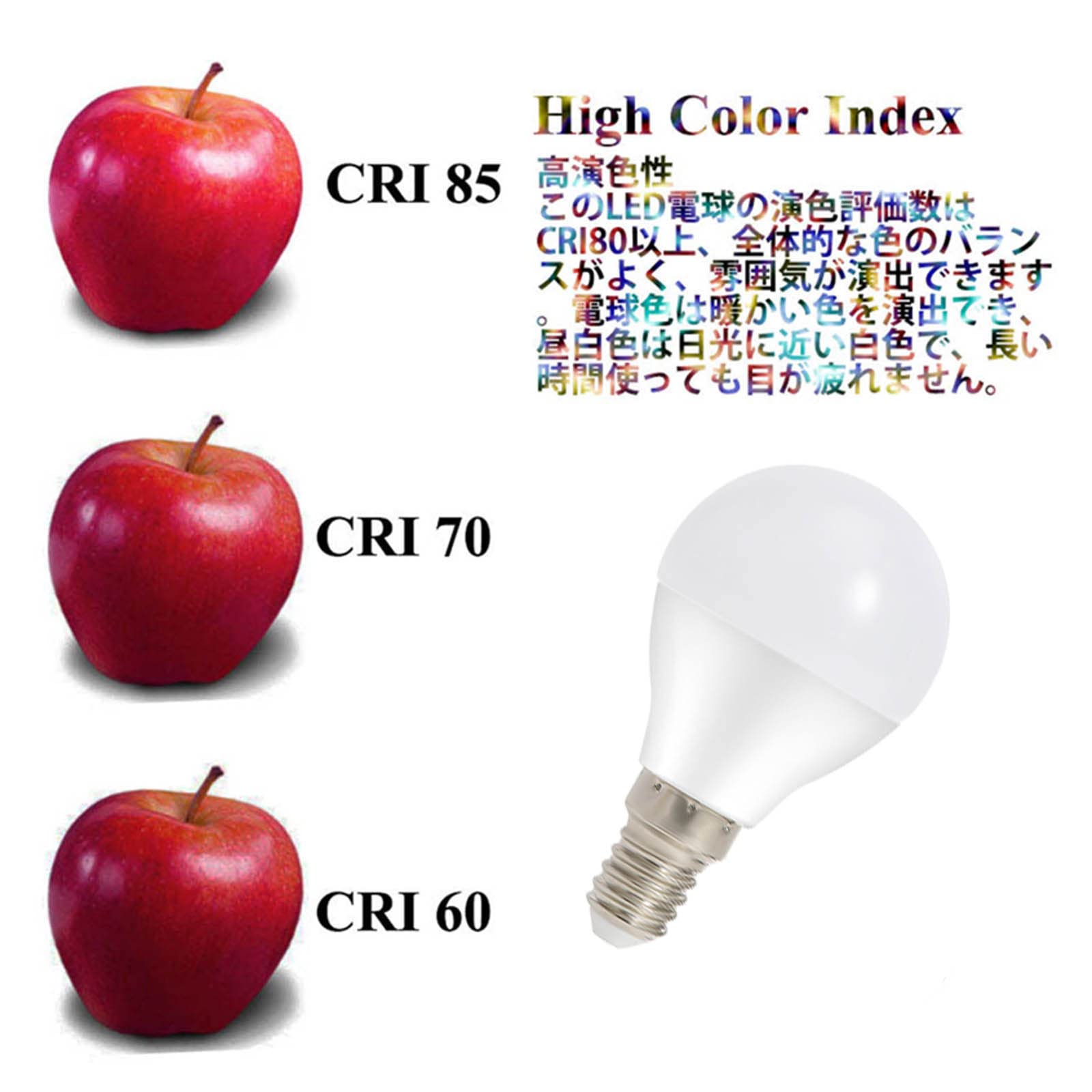 Amazon | LED電球 シャンデリア球 E14 口金 5W 40W相当 LED