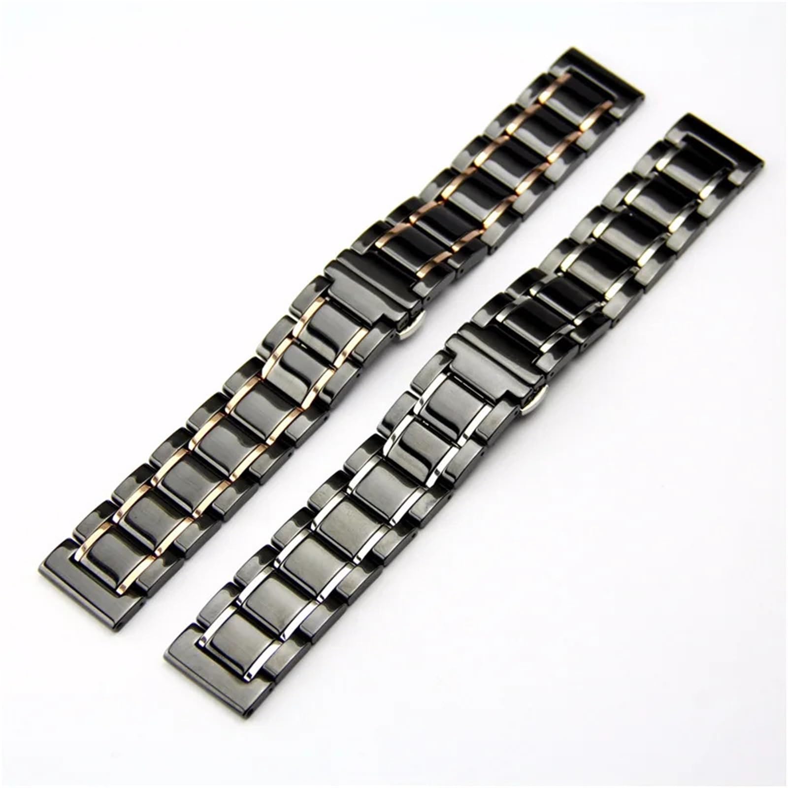 Correa de reloj de cerámica de 20mm y 22mm, pulsera de repuesto adecuada for reloj inteligente, reloj de cuarzo, correa Universal for hombres y mujeres
