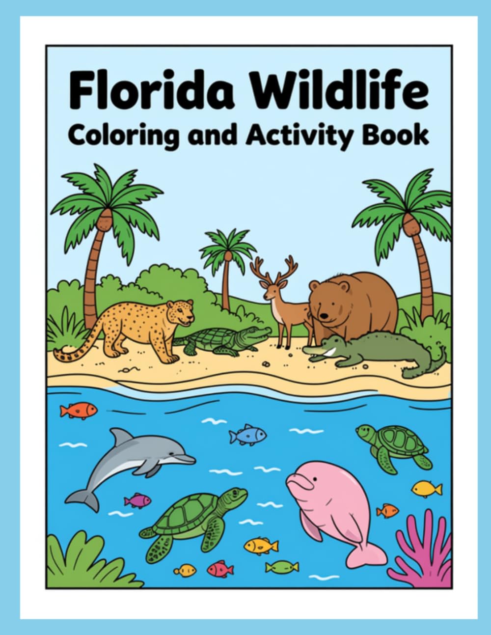 Florida Wildlife Coloring and Activity Book