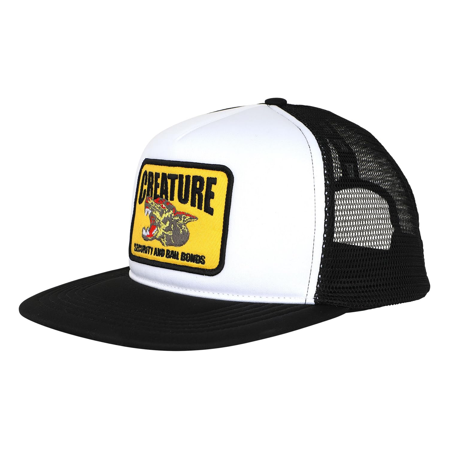 Security Service Snapback Structured Hat White/Black OS Unisex
