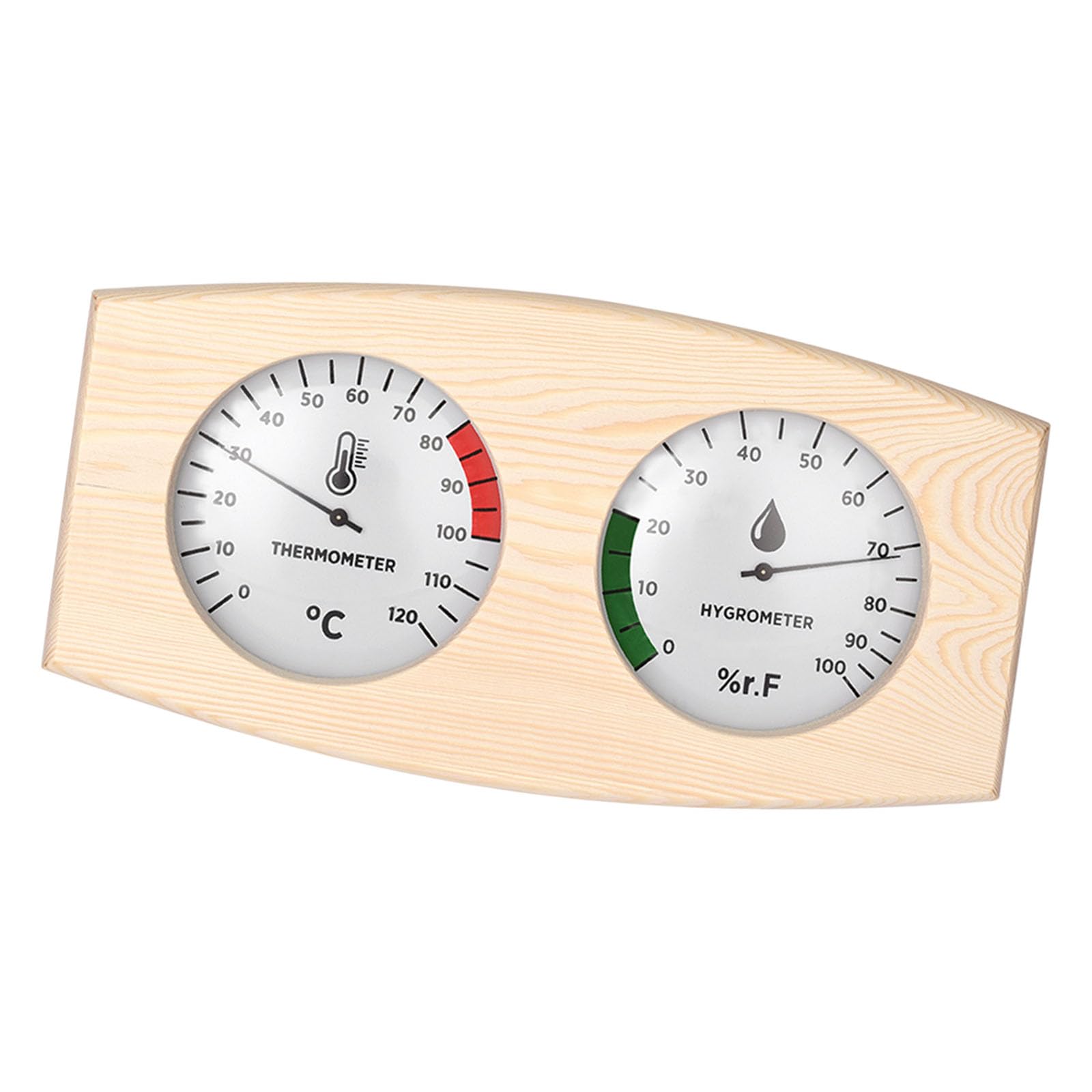 Accuracy Sauna Room Thermometers Hygrometer with Temperature & Humidity Display Simple to Operate for Home Gyms Steambath Room Thermograph Hygrometer