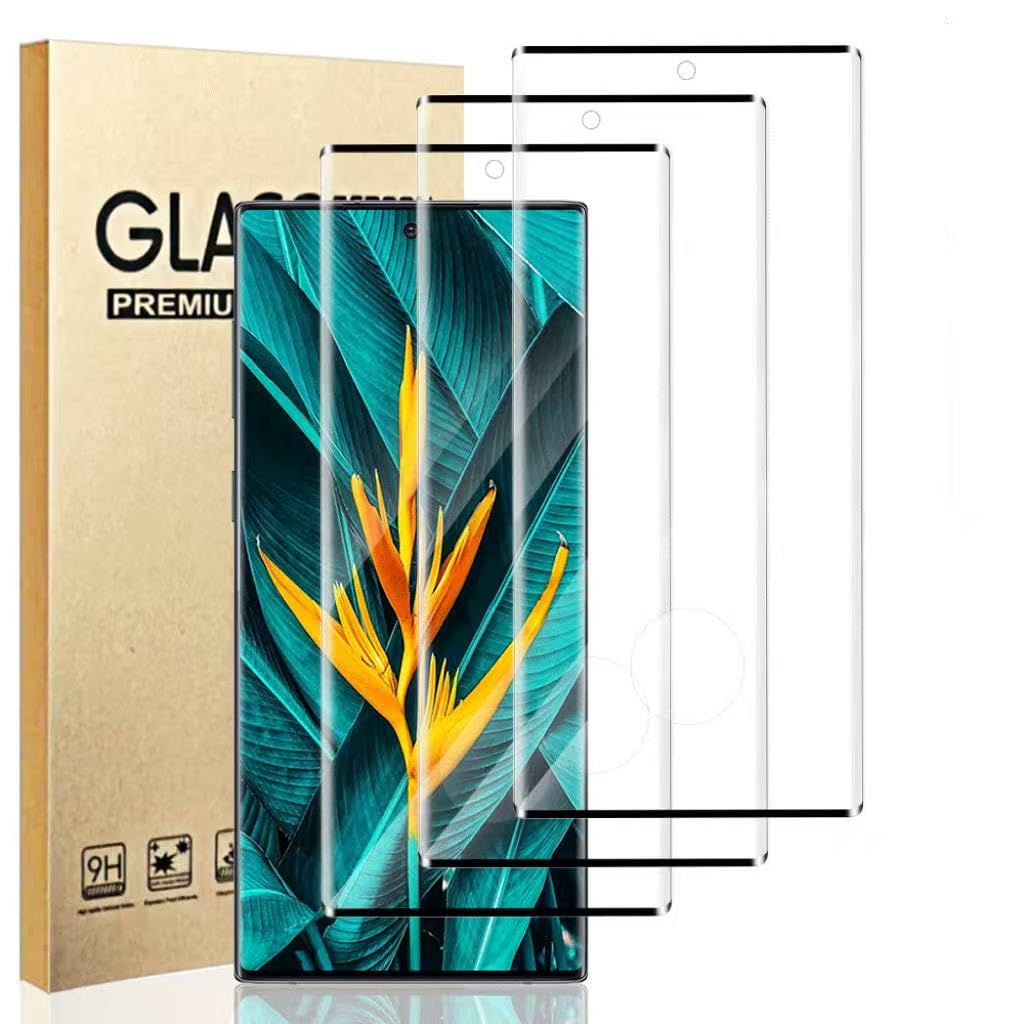 Photo 1 of 3 Pack Pixel 7 Pro Screen Protector, 9H Tempered Glass, Ultrasonic Fingerprint Support, 3D Curved,HD Clear Scratch Resistant for Google Pixel 7 Pro(6.7 Inch) Glass Screen Protector