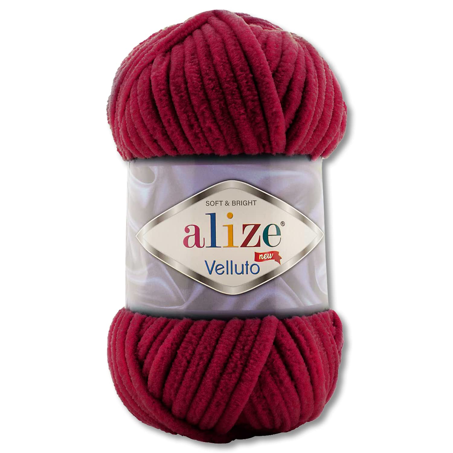 Wohnkult100 g Alize Velluto Wool in 30 Selection (107 | Cherry)