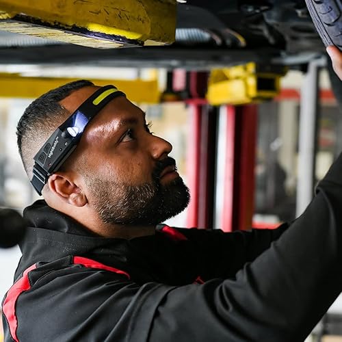 Miniatura 12 de Night Buddy - Linterna LED recargable para adultos, artículos esenciales de campamento, luces de mochilero, 4 veces más brillantes, otros faros, 5