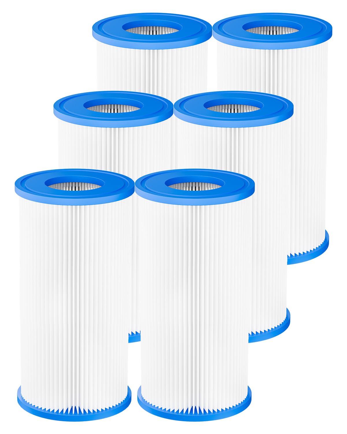 DAYEAR Type A/C Pool Filter Cartridges 6 Pack Compatible with 29000E/59900E