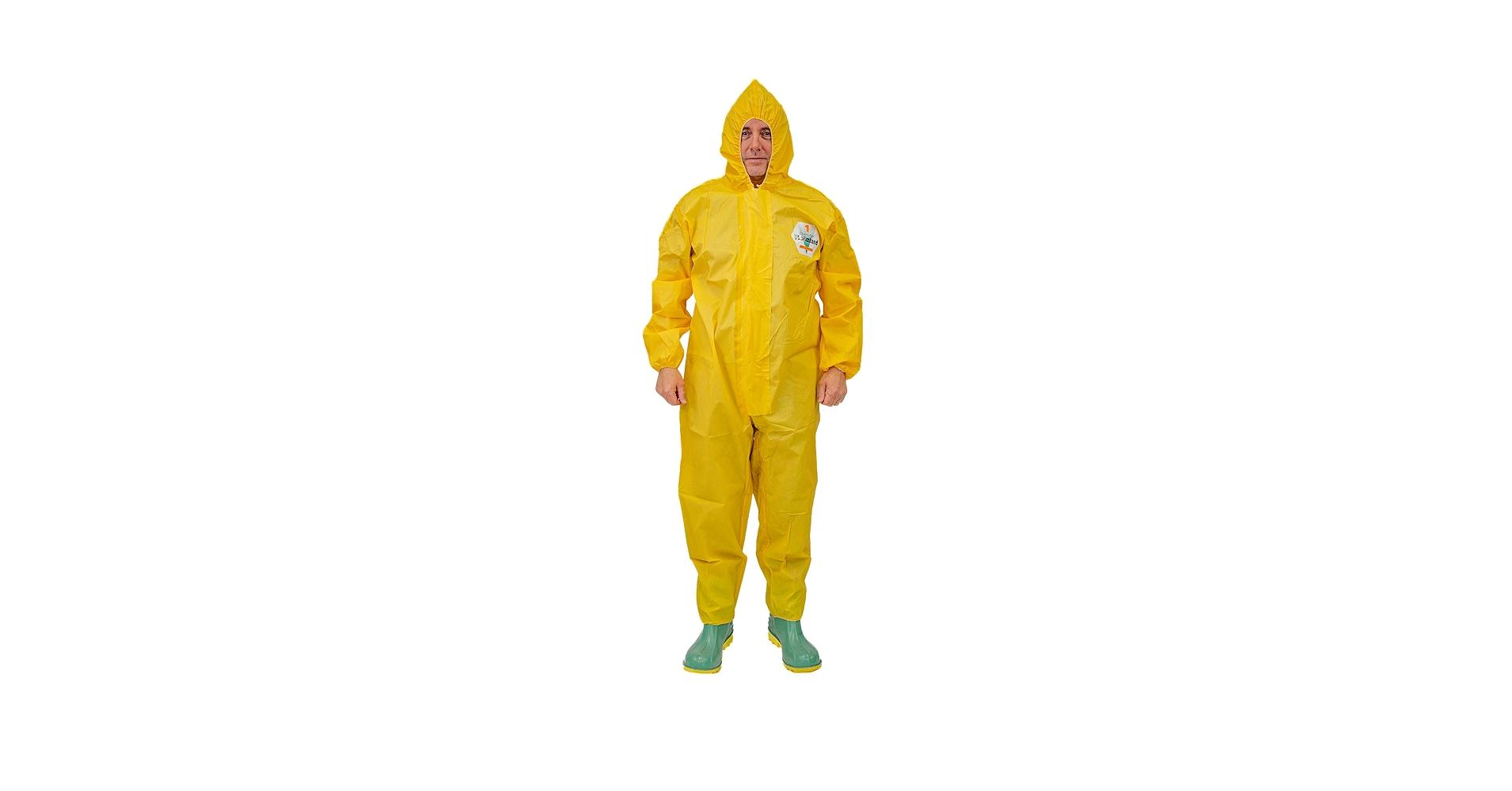 Amazon.com: Lakeland ChemMax 1 Coverall with Attached Hood, Zipper